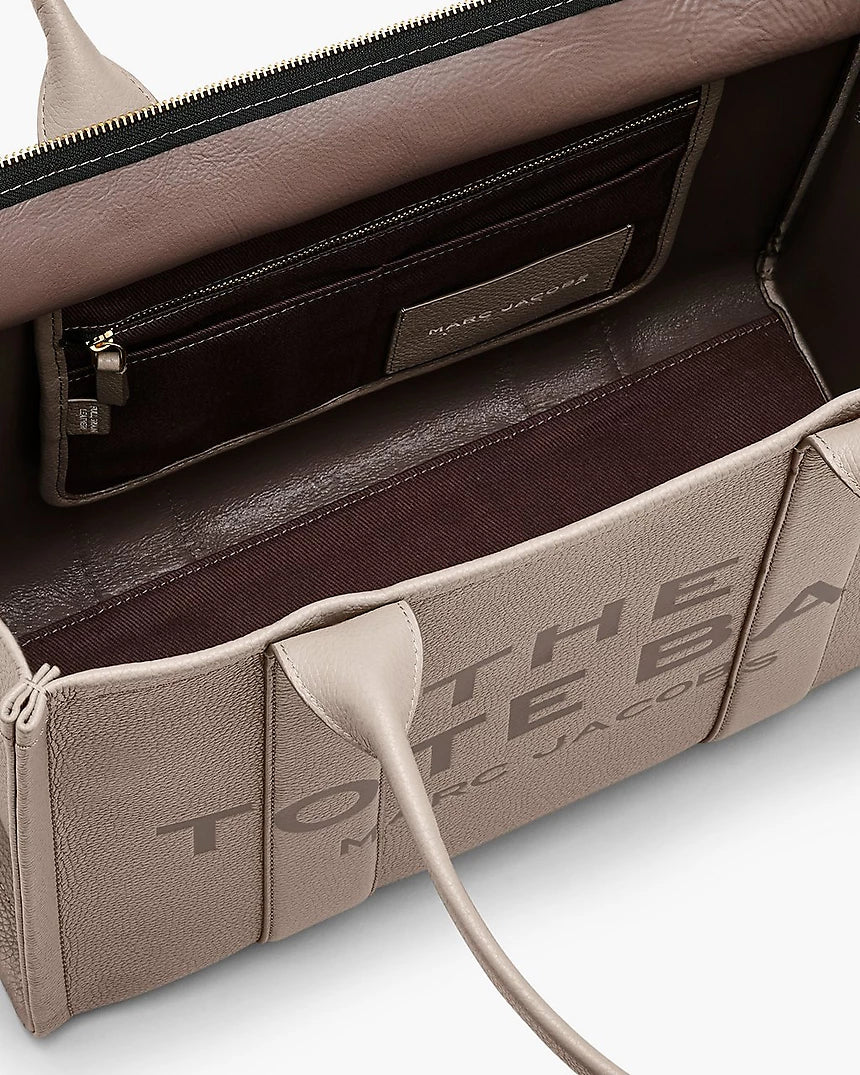 THE LEATHER
LARGE TOTE BAG
