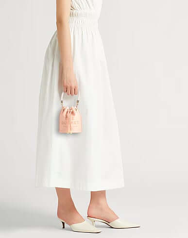 Marc Jacobs THE BUCKET Logo Shoulder Bag | Adjustable Strap