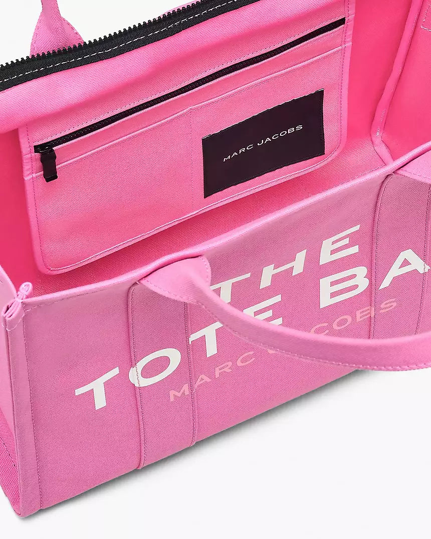 Canvas Large Tote Bag Pink | Spacious Everyday Style