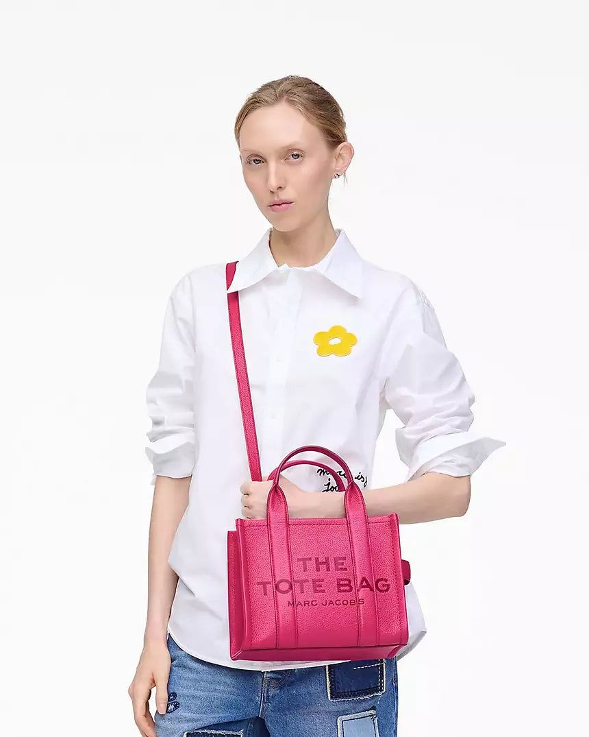 THE LEATHER SMALL TOTE BAG