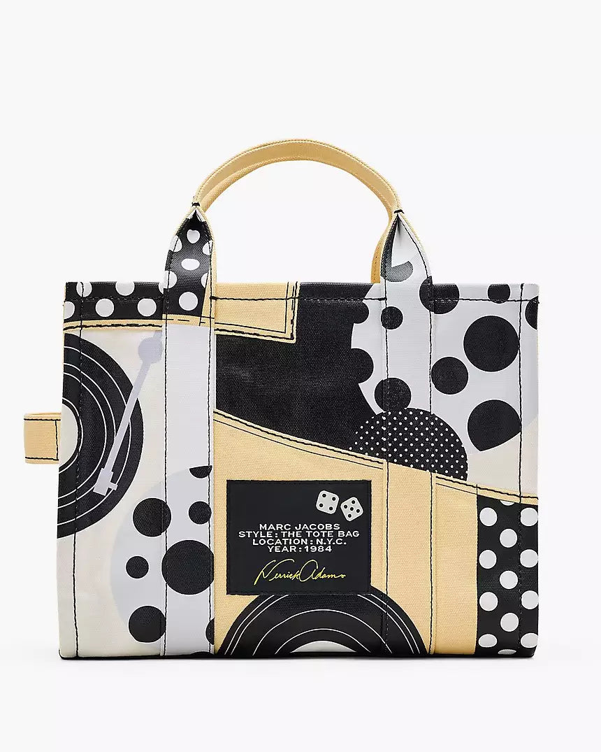 DERRICK ADAMS X MARC JACOBS CANVAS MEDIUM TOTE BAG