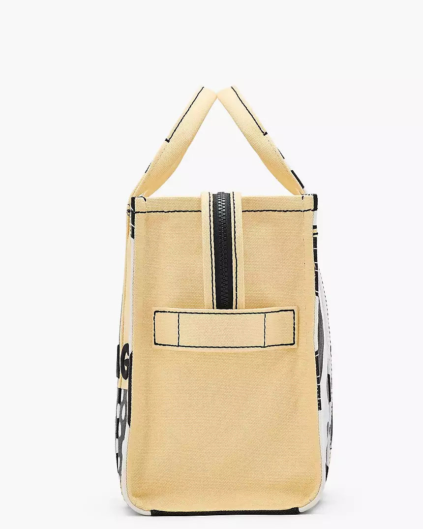 DERRICK ADAMS X MARC JACOBS CANVAS MEDIUM TOTE BAG