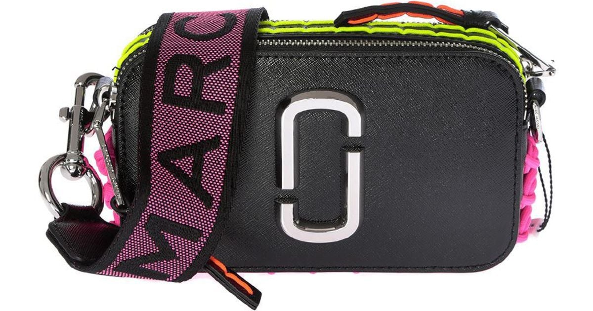 Marc Jacobs Leather Camera Snapshot Bag