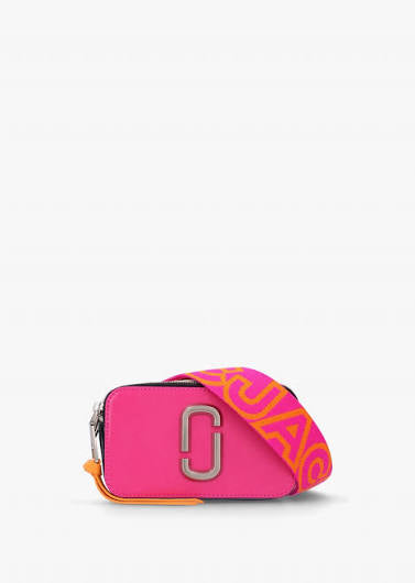 The Snapshot Hot Pink Multi Leather Camera Bag