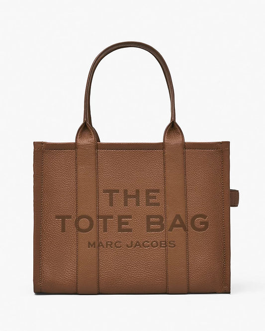 THE LEATHER
LARGE TOTE BAG