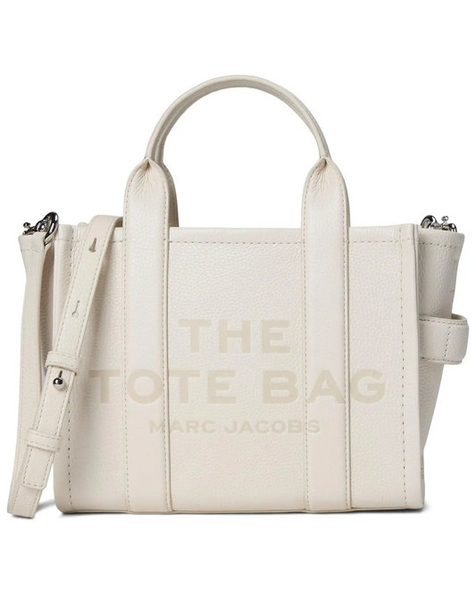 The Small Tote Cotton/silver