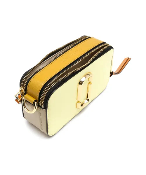 Leather messenger bag THE SNAPSHOT