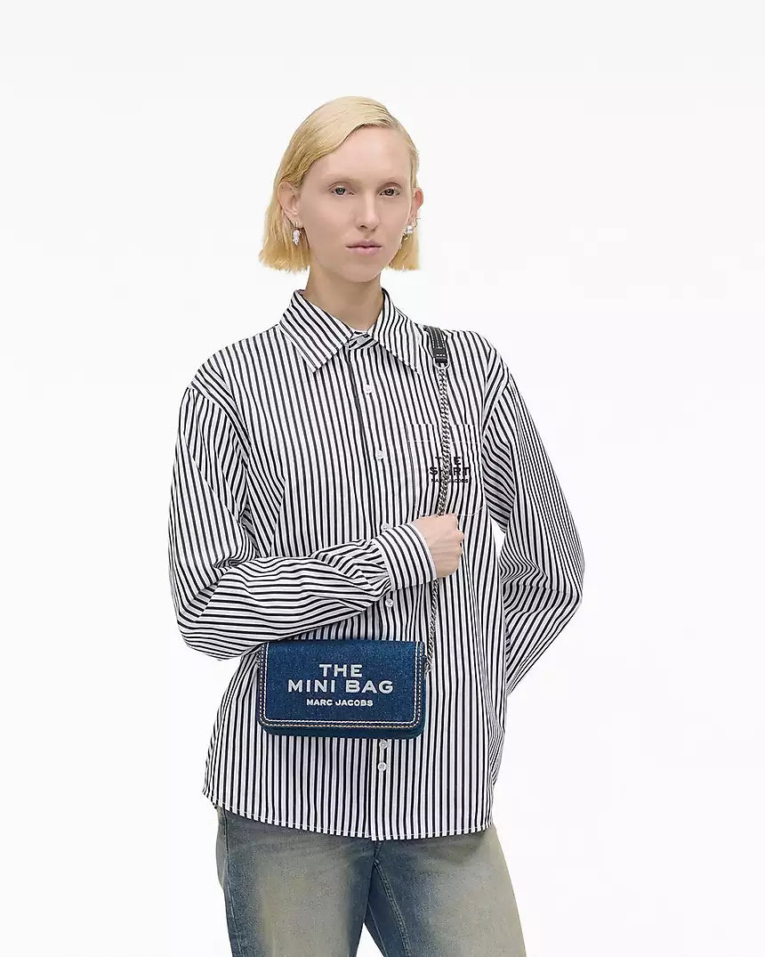 THE DENIM CHAIN MINI BAG