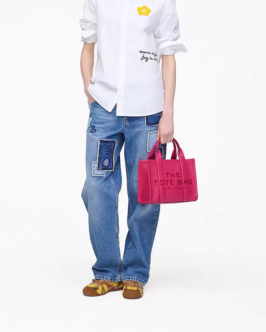 THE LEATHER SMALL TOTE BAG