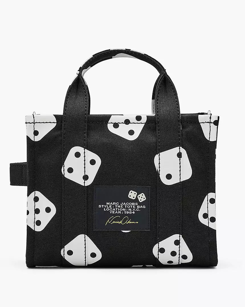 DERRICK ADAMS X MARC JACOBS CANVAS SMALL TOTE BAG