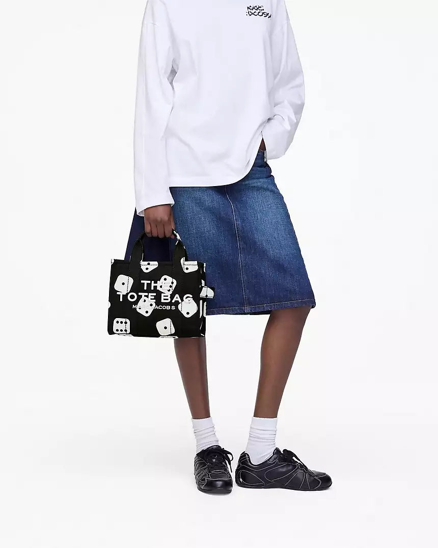 DERRICK ADAMS X MARC JACOBS CANVAS SMALL TOTE BAG
