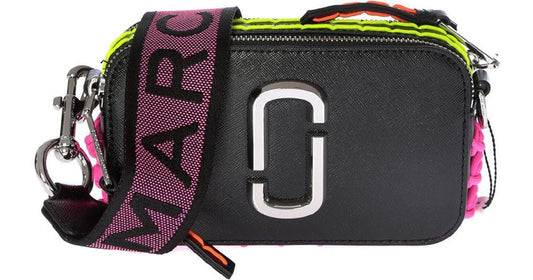 Marc Jacobs Leather Camera Snapshot Bag